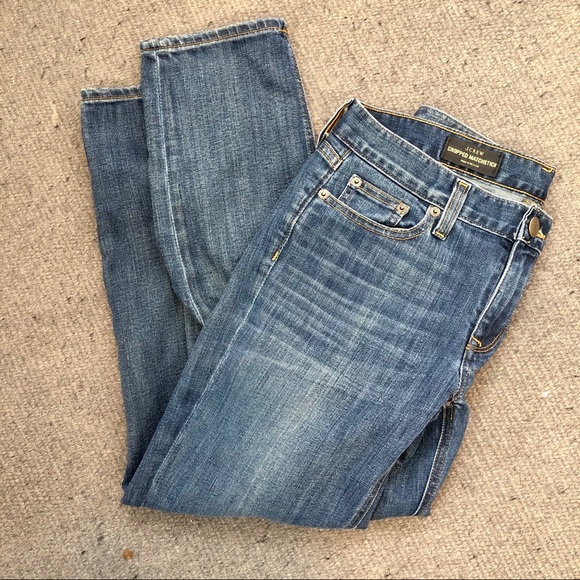 J. Crew cropped matchstick jeans size 28